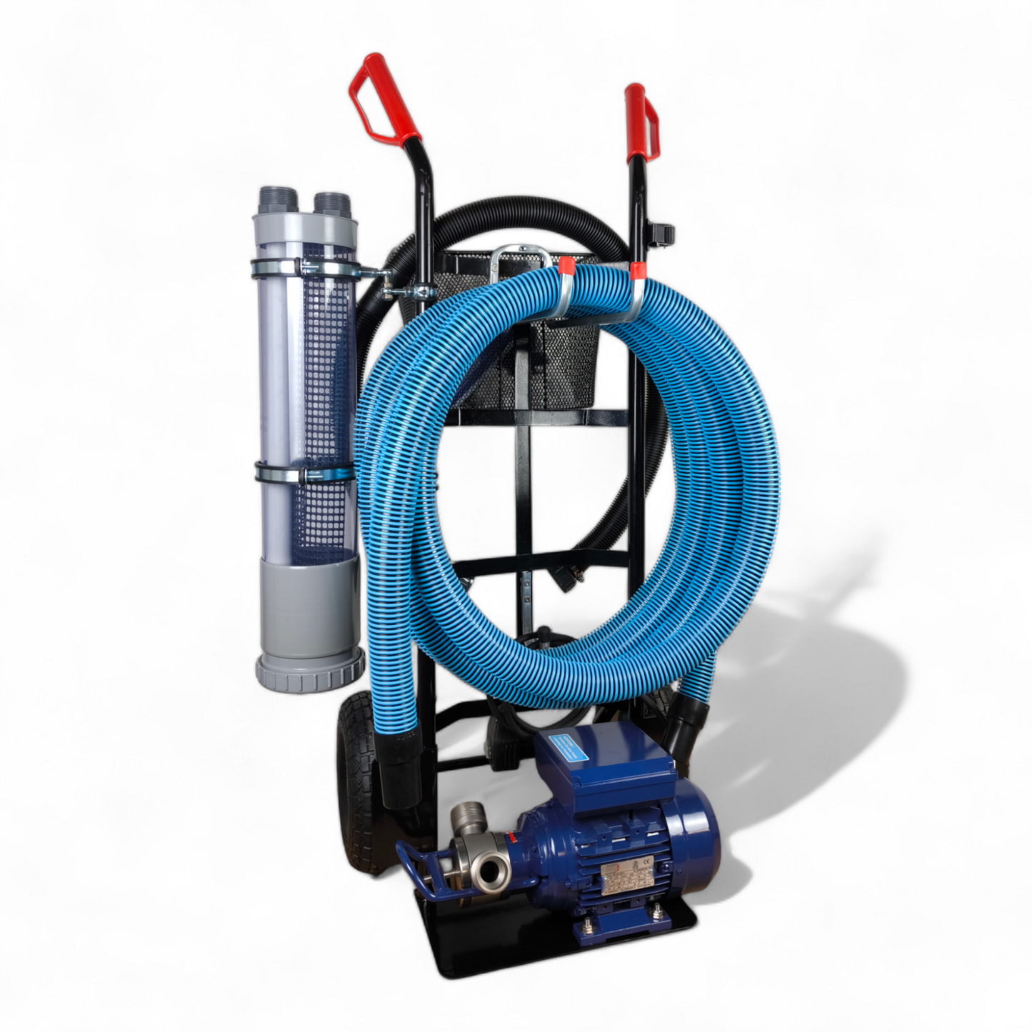 BoFiTec Schlammprofi Schlammsauger-Set 5000 L/h auf Transportwagen
