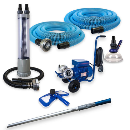BoFiTec Schlammprofi Schlammsauger-Set 5000 L/h auf Fahrgestell
