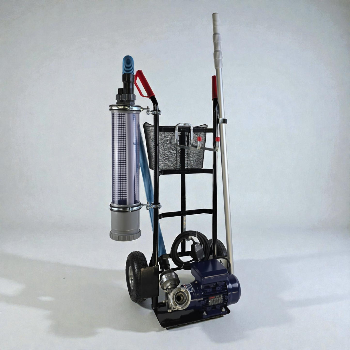 BoFiTec Schlammprofi Schlammsauger-Set 5000 L/h auf Transportwagen