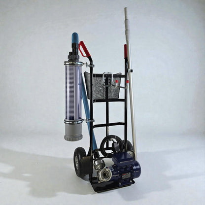 BoFiTec Schlammprofi Schlammsauger-Set 5000 L/h auf Transportwagen